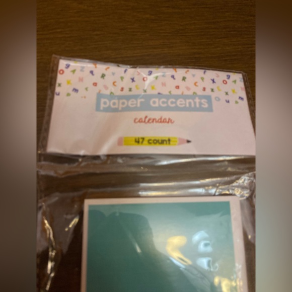 New in Package 47 piece Teacher Monthly Calendar Pack - Picture 3 of 3